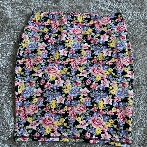 Spring floral skirt 2X